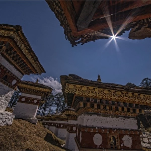 Temple at Dochela Pass, Bhutan