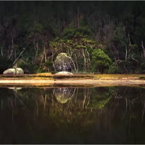 Tidal river estuary, Wilsons Promontory national park, Victoria, Australia Tidal river estuary, Wilsons Promontory national park, Victoria, Australia