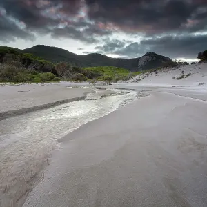Tidal River at Squeaky Beach Tidal River at Squeaky Beach