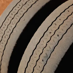 Detail of two tires
