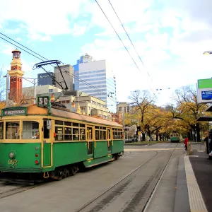 Tram In Melbourne