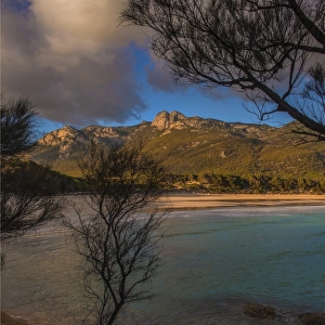 Trousers point dusk, Flinders Island, Bass Strait, Tasmania, Australia