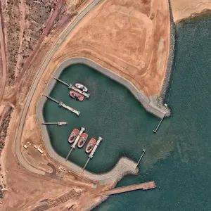 Tug boats in harbour Tug boats in harbour