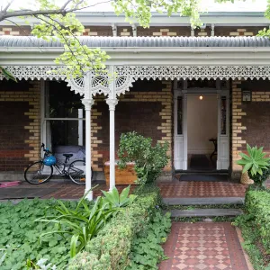 Typical Victorian Australian facade