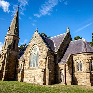 Uniting church at Ross. Tasmania. Australia