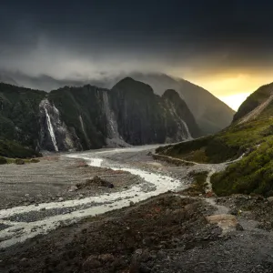 The Valley of Fox Glacier, New Zealand