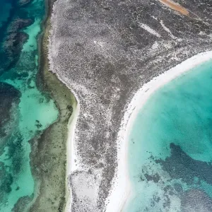 Abrolhos Islands High Angle View Print