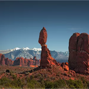 A view of Arches National Park, which is situated in the South-western region of the United States, in the state of Utah