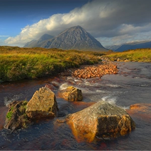 View to Buachaille Etive Mor, in the Western Scottish highlands