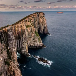 View from the top of Cape Hauy to Totem Pole