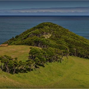 View of the coastline on the East Coast of King Island, Tasmania