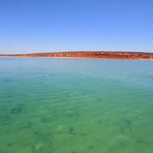Shark Bay Red Coast Print