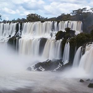 View of Iguazu Falls, Argentine Province Of Misiones, South America