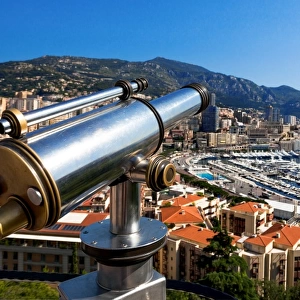 View of La Condamine and Monte Carlo, Monaco, Europe