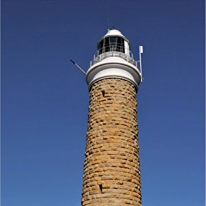 A view to the lighthouse at Eddystone Point, on the east coastline of Tasmania