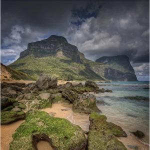 View to mount Gower Lord Howe Island