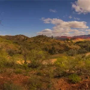 View near Angorichina, Flinders Ranges, South Australia