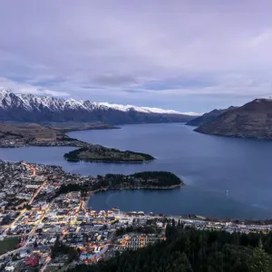 Queenstown Sunset Print from Skyline Gondola