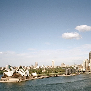 View of Sydney skyline and Opera House