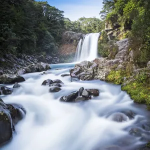 View to Tawhai Falls - Tongariro National Park