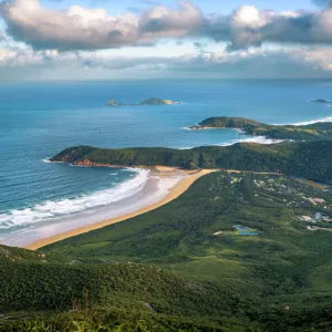 View to Tidal River from the top of Mount Oberon at Wilsons Promontory, Victoria