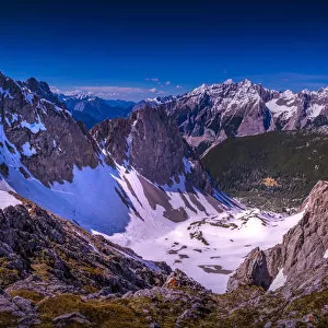 Viewpoint of the Austrian Alps, Innsbruck, Austria