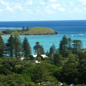 Vues depuis et autour de l'île Lord Howe. Vues depuis et autour de l'île Lord Howe.