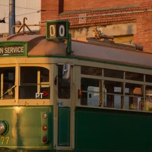 Vintage Melbourne Tram Print