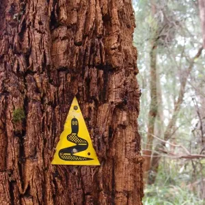 The Wagyl- Bibbulman Track trail sign The Wagyl- Bibbulman Track trail sign