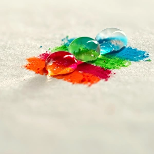 water drops (Colours)