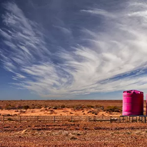 Water Tanks in Outback Australia