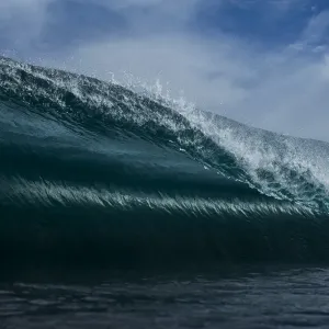 Water Tunnel Print - You Could Drive a Small Car Through This