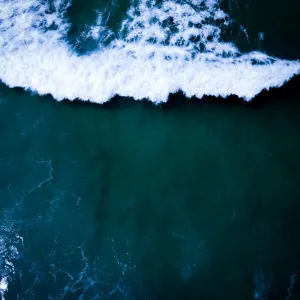 Cronulla Wave Top Down Print Cronulla Wave Top Down Print