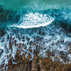 Australian Ocean Wave Print Australian Ocean Wave Print