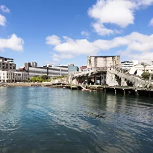 Wellington waterfront in New Zealand capital city