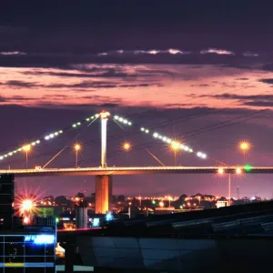West Gate Bridge Evening West Gate Bridge Evening