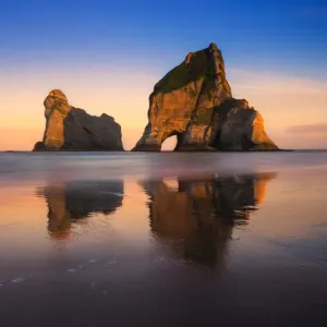 Wharariki Beach Cape Sunrise Print
