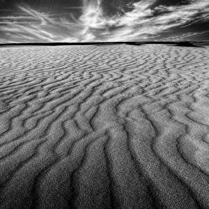 White Sand Dune at Hangover Bay, Nambung National Park, Western Australia, Australia