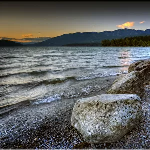Whitefish lake, Montana, United States of America