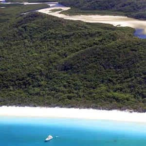 Whitsundays islands aerial view, Australia