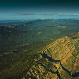 Wilpena Pound from the air, Flinders Ranges, South Australia