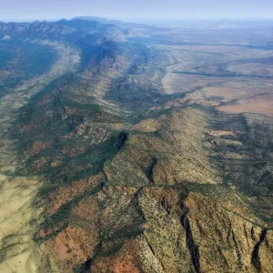 Wilpena Pound in Flinders ranges Wilpena Pound in Flinders ranges