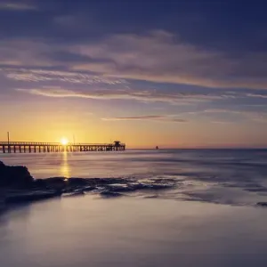 Point Lonsdale Jetty Winter Sunrise Print