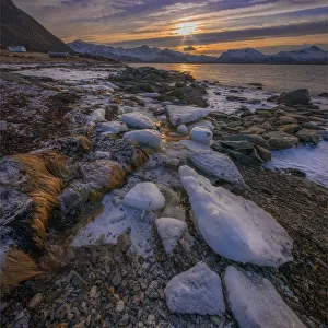 The Winter Wonderland of the Lofoten Peninsular, Arctic circle, Norway