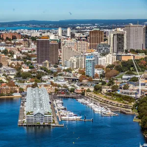 Aerial Views Canvas Print Collection: Airphotos of Australia