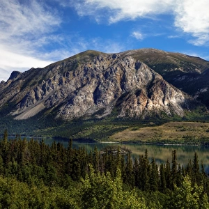 Yukon Mountain Ranges, British Columbia, Canada, North America
