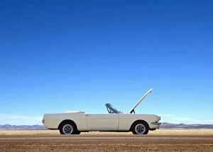 Colin Anderson Collection: abandoned, absence, adventure, adversity, anticipation, arid climate, blue sky, car