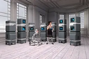 Childhood Prints: access, ar, augmented reality, bonding, childhood, color image, computer, computer graphic