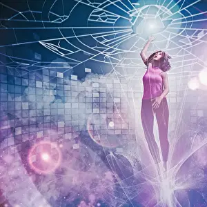 achievement, advancing, ambition, ar, aspiration, augmented reality, beaming, beauty