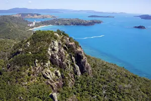 Aerial Hamilton island whitsundays